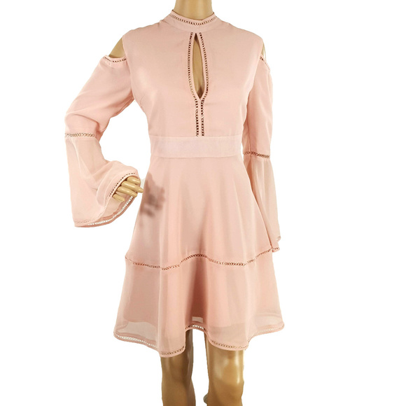 PPLA Dresses & Skirts - NWT Sz L PPLA Shelby Dress in Blush